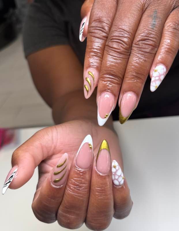 Bubbly Nails Design