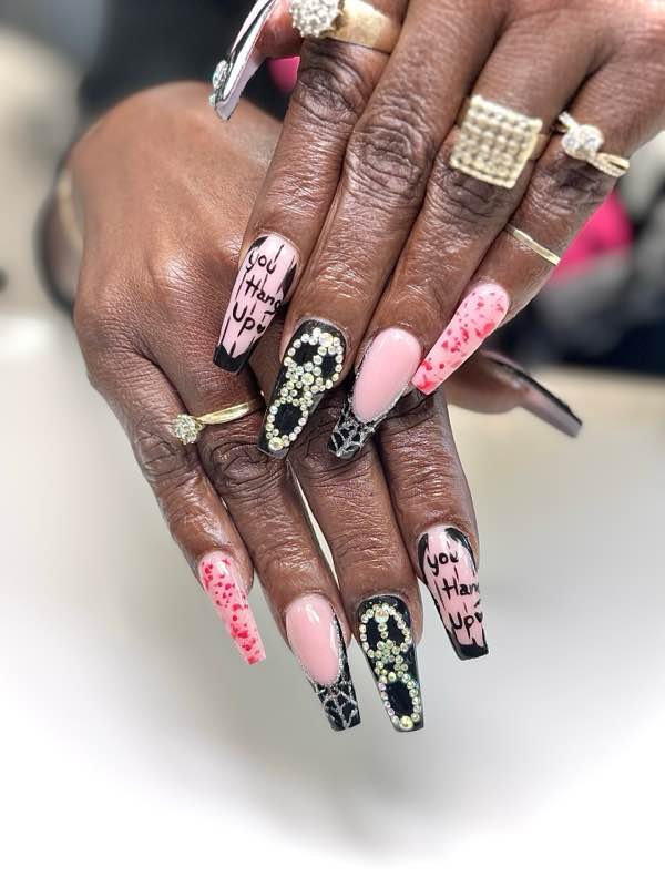Bubbly Nails Design