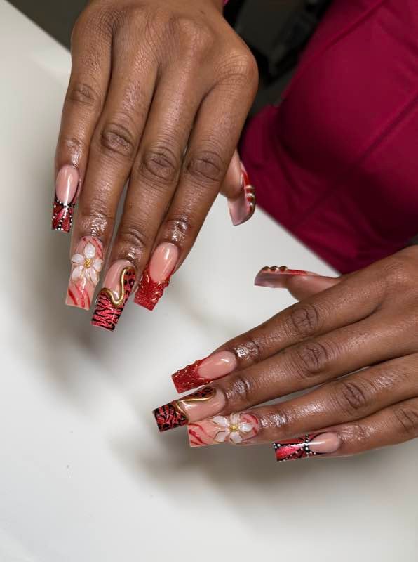 Bubbly Nails Design
