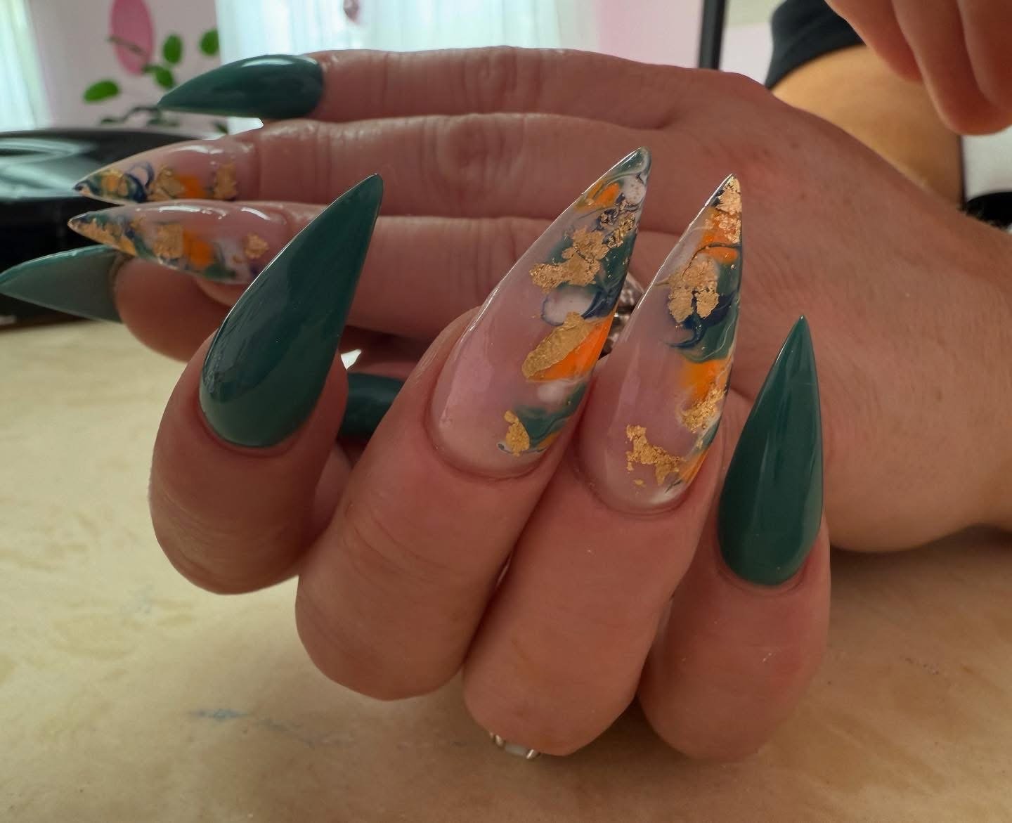 Bubbly Nails Design