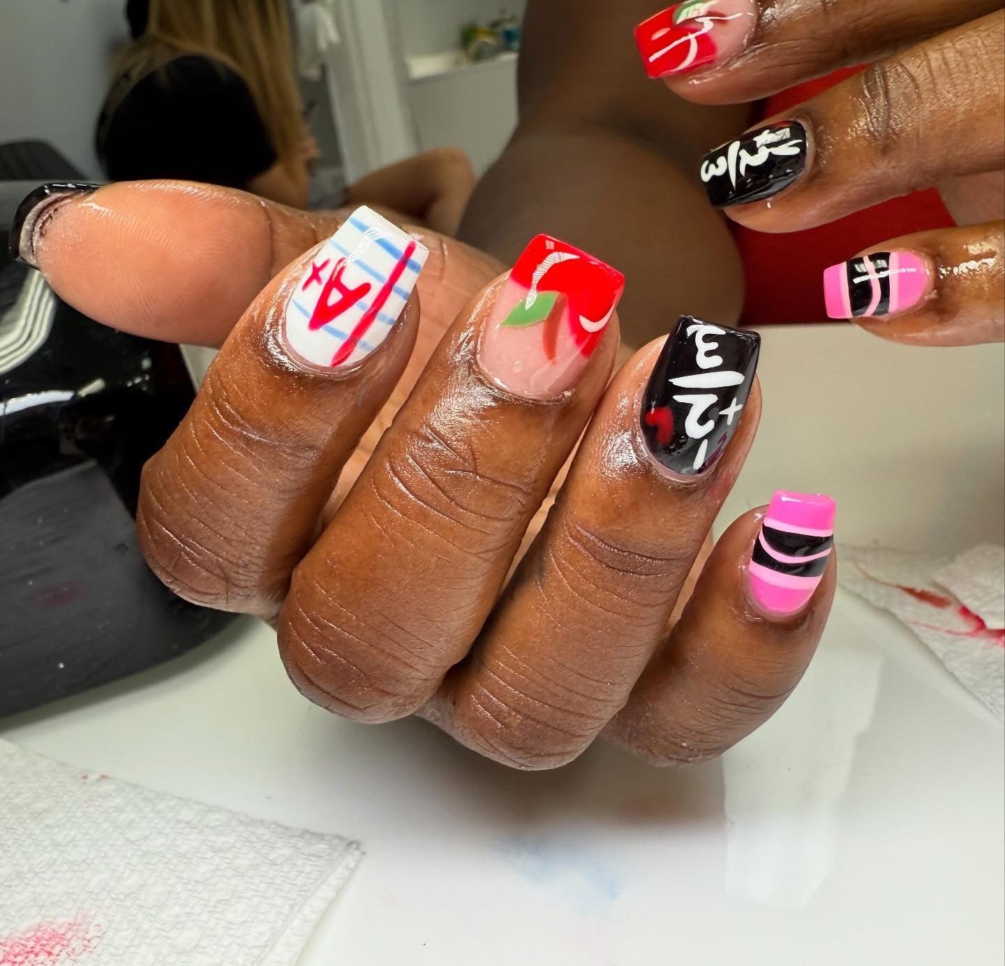 Bubbly Nails Design
