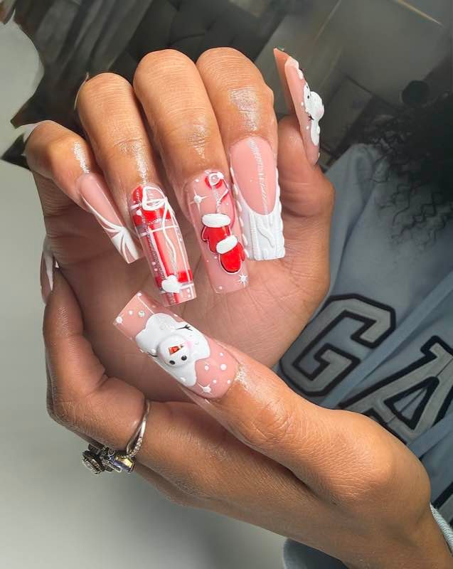 Bubbly Nails Design