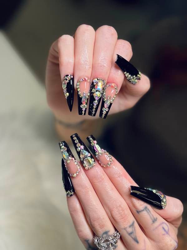 Bubbly Nails Design