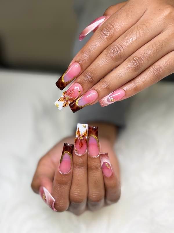 Bubbly Nails Design