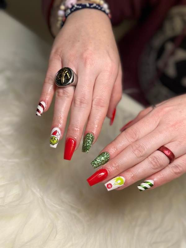 Bubbly Nails Design