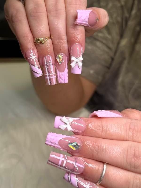 Bubbly Nails Design