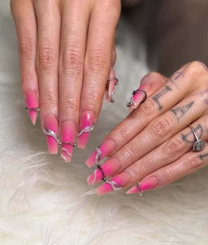Bubbly Nails Design