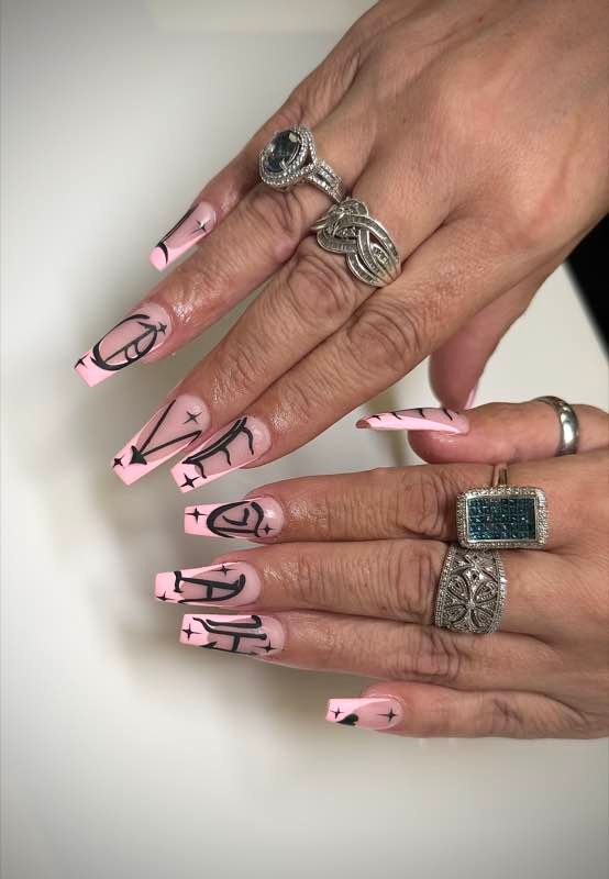 Bubbly Nails Design